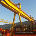 Heavy duty easy lifting aluminum double beam gantry crane portable use